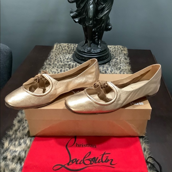 LOUBOUTIN SPARTA RITA BALLET FLATS - Picture 13 of 13